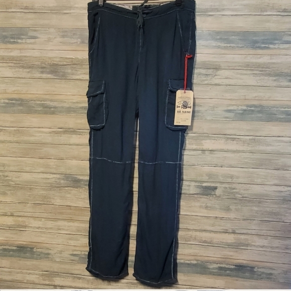DaNang Pants & Jumpsuits Danang Silk Cargo Pants Poshmark